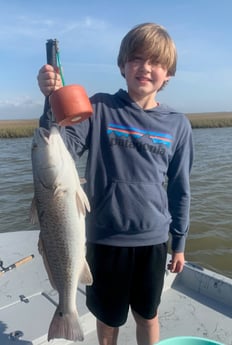 Redfish fishing in Matagorda, Texas