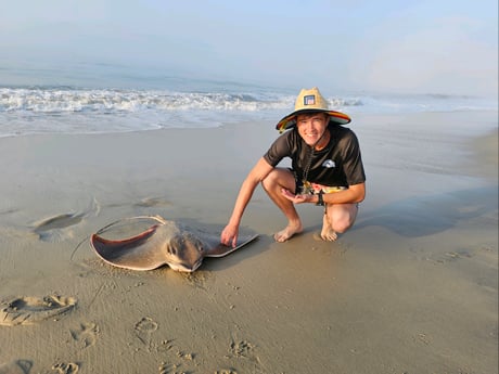 Ray Fishing in Stone Harbor, New Jersey
