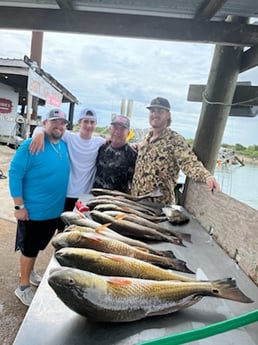 Redfish fishing in Galveston, Texas