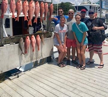 Amberjack, Red Snapper Fishing in Destin, Florida