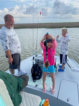 Flounder fishing in Matagorda, Texas