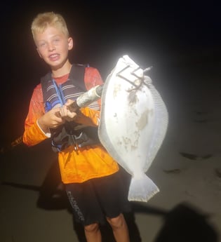 Flounder Fishing in South Padre Island, Texas