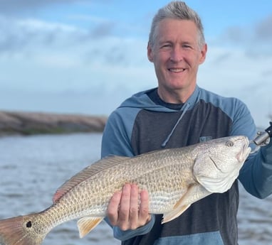 Redfish fishing in Port O&#039;Connor, Texas