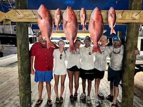 Red Snapper fishing in Orange Beach, Alabama