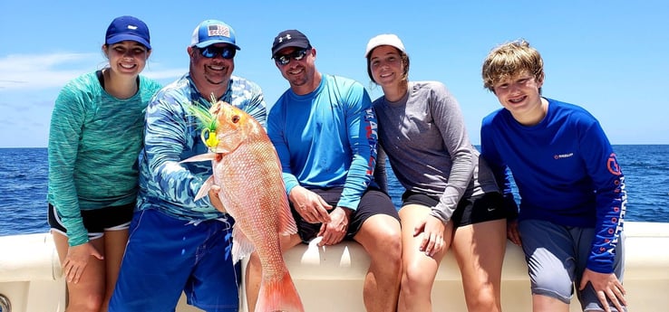 Red Snapper fishing in Galveston, Texas