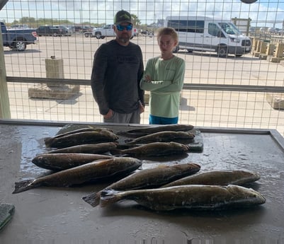 Redfish, Speckled Trout / Spotted Seatrout fishing in Matagorda, Texas