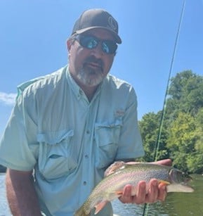 Rainbow Trout fishing in Knoxville, Tennessee