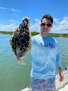 Flounder fishing in St. Augustine, Florida