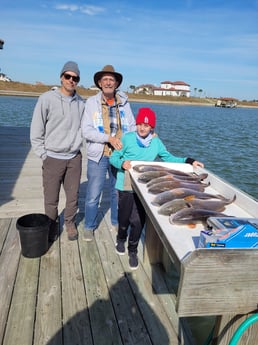 Redfish fishing in Port O&#039;Connor, Texas