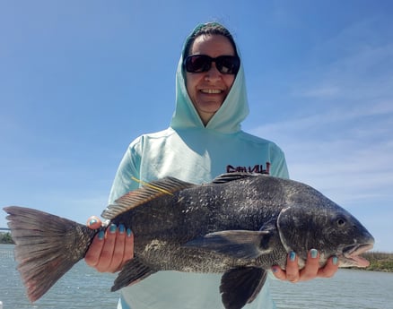 Black Drum fishing in Mount Pleasant, South Carolina