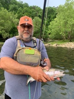 Rainbow Trout fishing in Broken Bow, Oklahoma