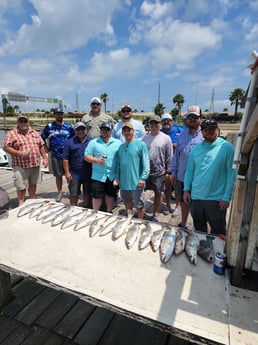 Speckled Trout / Spotted Seatrout fishing in Galveston, Texas