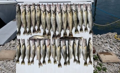 Fishing in Lakeside Marblehead, Ohio