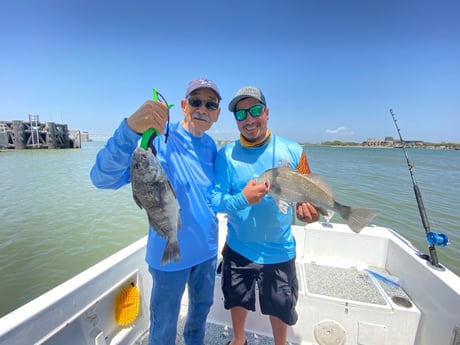 Redfish fishing in Galveston, Texas