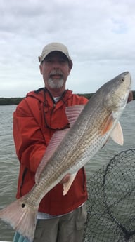 Redfish fishing in South Padre Island, Texas