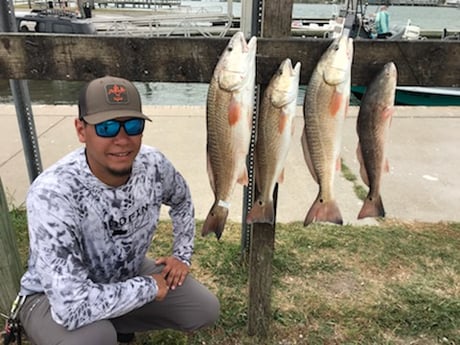 Redfish fishing in Rockport, Texas