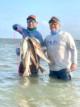 Redfish fishing in Port O&#039;Connor, Texas