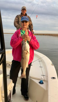 Redfish fishing in Venice, Louisiana