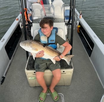 Redfish fishing in Venice, Louisiana