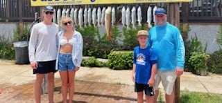 Fishing in South Padre Island, Texas