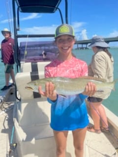 Speckled Trout / Spotted Seatrout fishing in South Padre Island, Texas