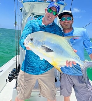 Florida Pompano fishing in Key West, Florida