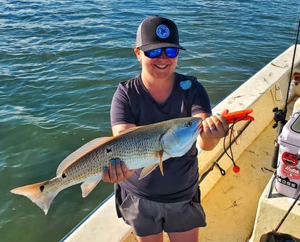 Redfish fishing in Beaufort, North Carolina