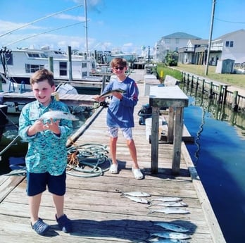 Redfish fishing in Wilmington, North Carolina