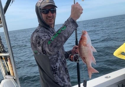 Mutton Snapper fishing in Destin, Florida