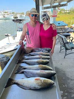 Black Drum, Redfish Fishing in Galveston, Texas