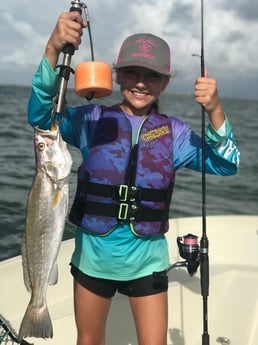 Speckled Trout / Spotted Seatrout fishing in Galveston, Texas