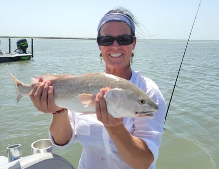 Redfish fishing in Rockport, Texas