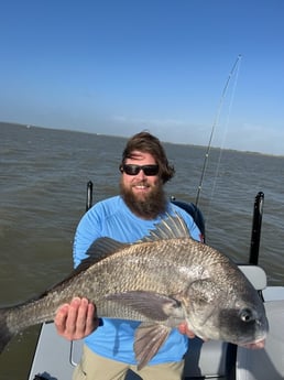 Redfish fishing in Galveston, Texas