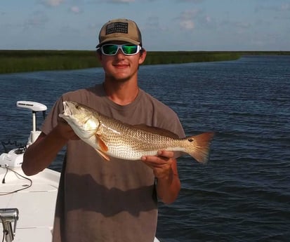 Redfish fishing in Saint Bernard, Louisiana