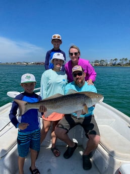 Redfish fishing in Orange Beach, Alabama