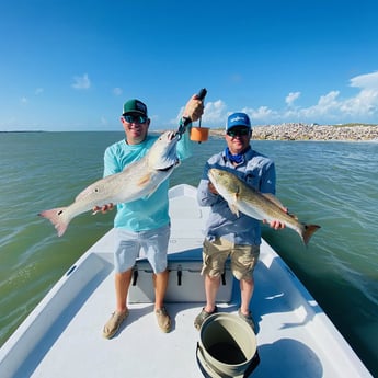 Redfish fishing in Clearwater, Florida