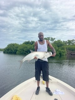 Fishing in San Juan, Puerto Rico