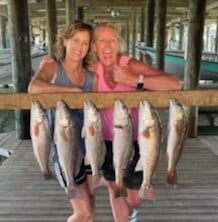 Redfish fishing in Port O&#039;Connor, Texas