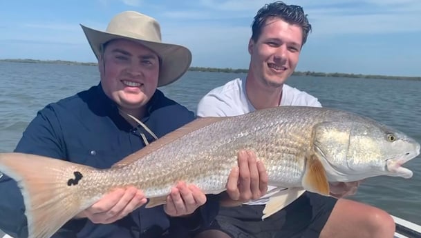 Redfish fishing in New Smyrna Beach, Florida