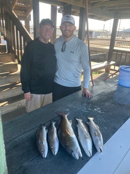 Redfish, Speckled Trout / Spotted Seatrout fishing in Rockport, Texas