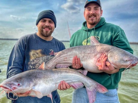 Blue Catfish Fishing in Dallas, Texas