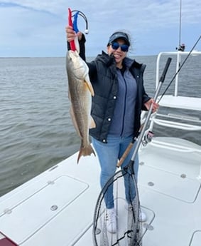 Redfish fishing in South Padre Island, Texas