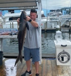 Cobia fishing in Destin, Florida