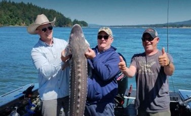 Fishing in Woodland, Washington