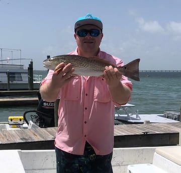 Redfish fishing in South Padre Island, Texas