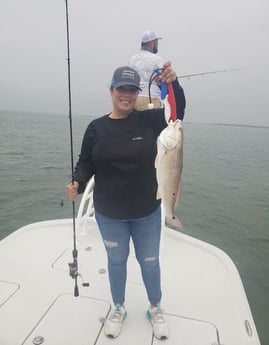 Redfish fishing in South Padre Island, Texas