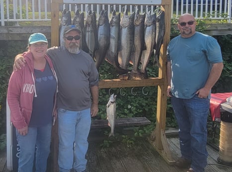 Fishing in Manistee, Michigan