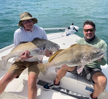 Redfish fishing in New Smyrna Beach, Florida