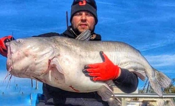 Blue Catfish Fishing in Dallas, Texas