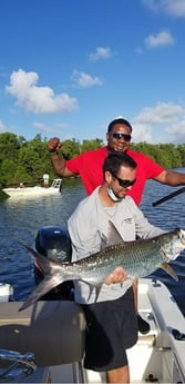 Tarpon fishing in San Juan, Puerto Rico